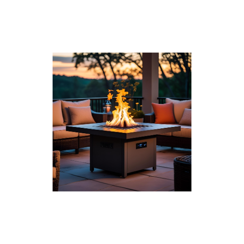 Elysian Flame Gas Fire Table