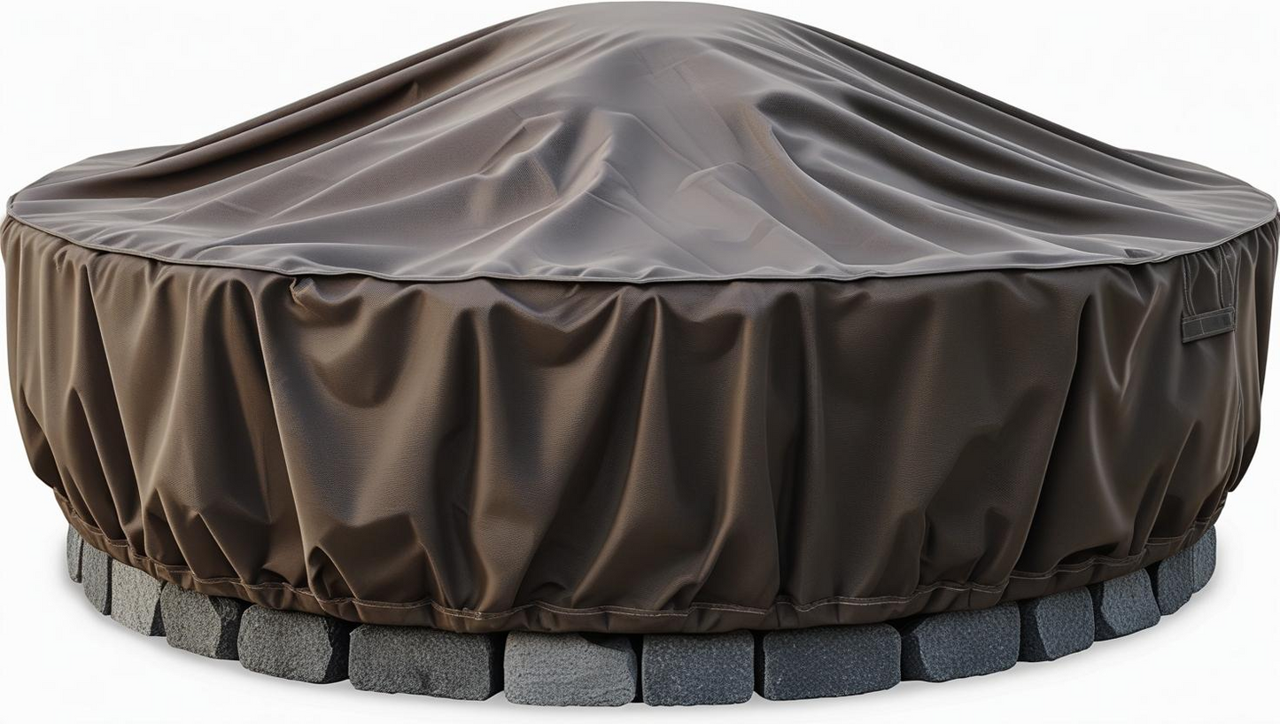 All-Weather Shield Fire Pit Cover