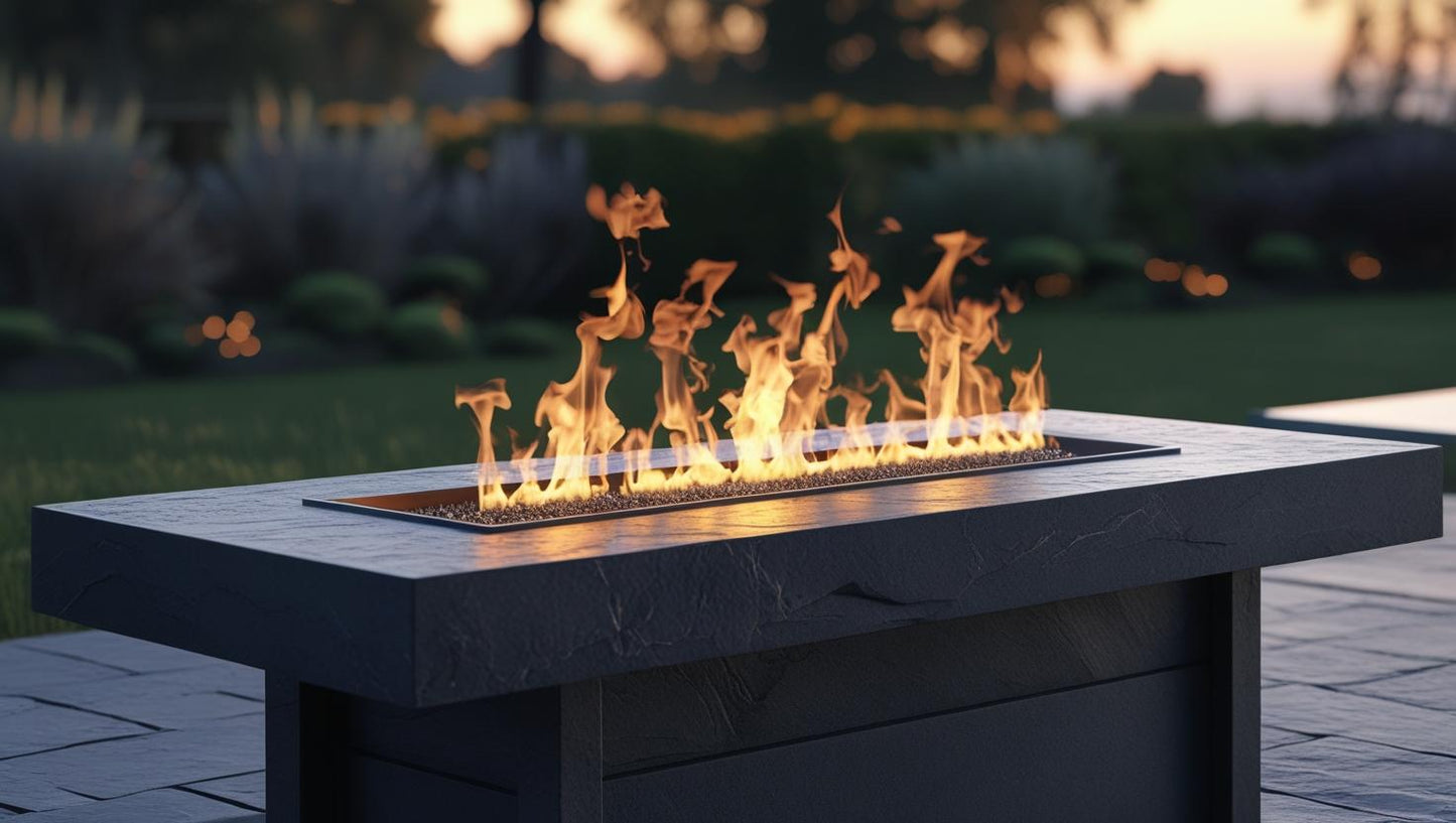 Solara Collection Gas Fire Table