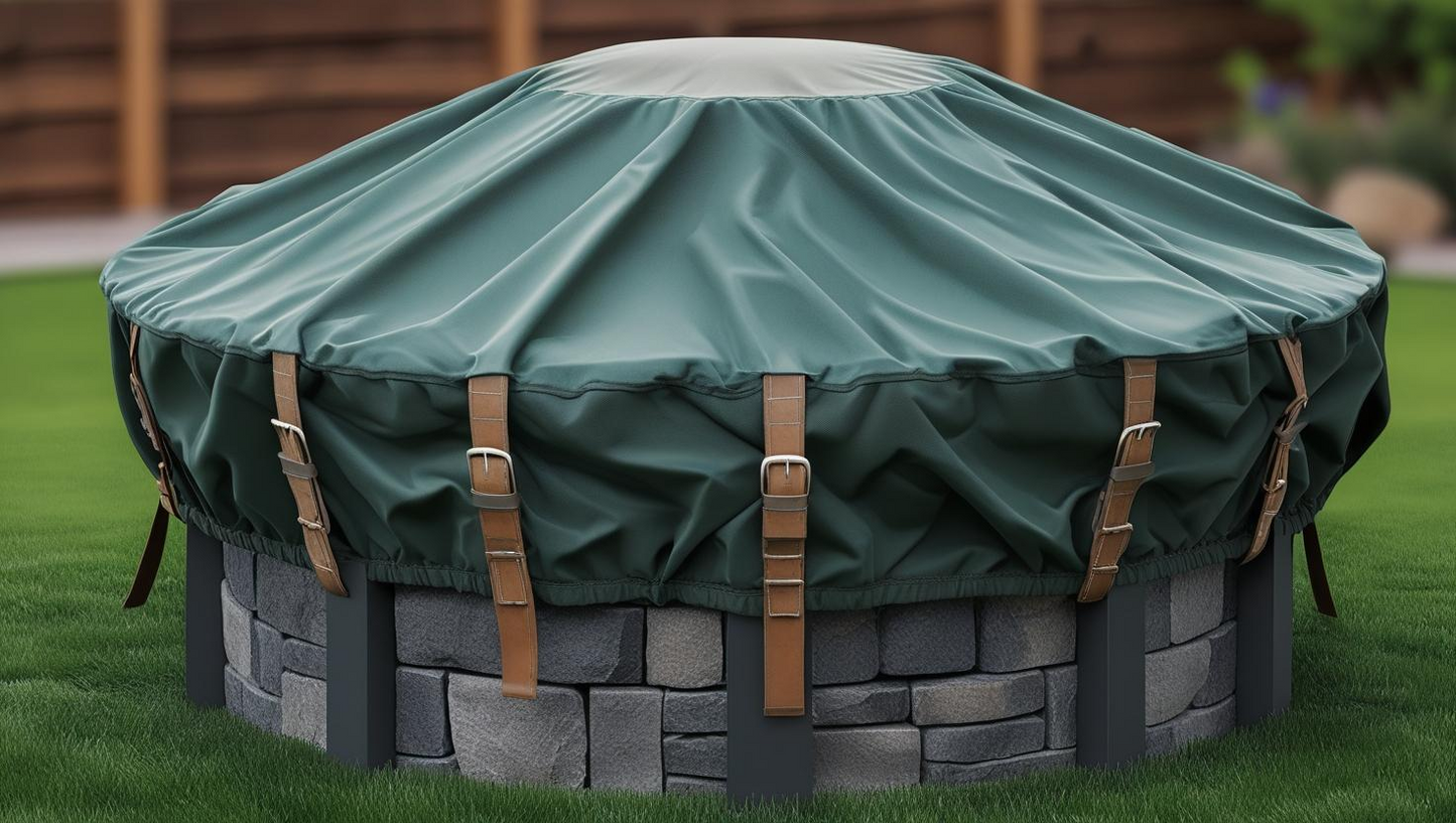 StormSafe Outdoor Fire Pit Cover